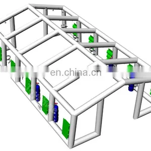 2020 New PVC Inflatable Hospital Emergency Medical Field Tents With Isolation Room For Sale thumbnail-6