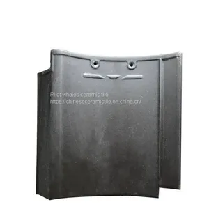 Red Ceramic Clay Roofing Japanese Roof Tiles for Sale thumbnail-3