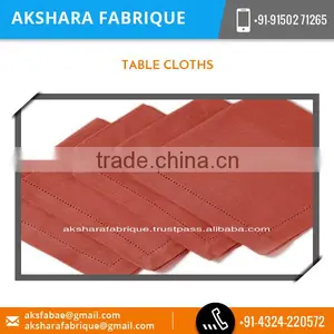 Flawless Finished Cotton Table Cloth With Distinctive Style thumbnail-1