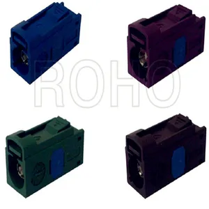 Straight Blue/Gray/White Color RF Fakra Connector for Rg58/174/316 Cable thumbnail-2