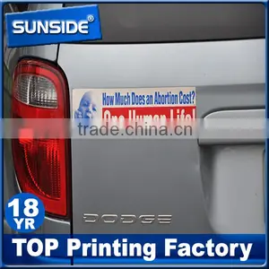 Custom Decorative Sticker,car Bumper Sticker Printing Service in Shenzhen D-0613 thumbnail-3