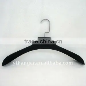 WB31 Black Velvet Hanger for Coat and Jacket thumbnail-1