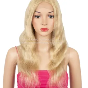 13x6 Lace Front Blonde Body Wavy Human Hair Wig With Wholesale Price thumbnail-1