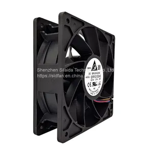 Delta QFR1212GHE High Speed Cooling Fan 120x120x38mm Brushless DC12V 2.7A 7-Blade Fan 12038 thumbnail-3