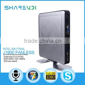 Smart pc for Educational Quad Core J1900 Fanless Cpu Embedded With Win7 Os/2 USB 3.0 thumbnail-2