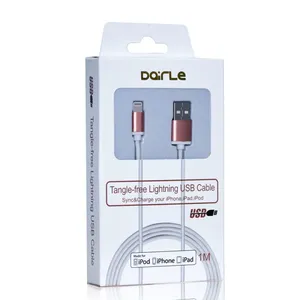 High Speed Data Transmit and Charging MFI Approved USB Cable Supplier thumbnail-1