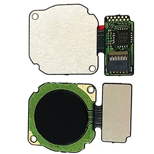 Home Button Touch ID Sensor Key For Huawei Y9 2019 Fingerprint Button Flex Cable Cell Phone Parts thumbnail-3