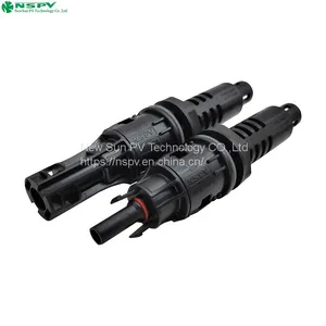 Dc 1500v Solar Panel Inline Fuse Connector Male End Ip68 Waterproof Combiner Box Connector thumbnail-2