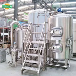 1000L 10HL Commercial Three Vessel Brewhouse on Sale thumbnail-3