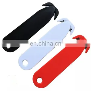Wholesale Multifunction Custom Open Ended Letter Envelop Opener Plastic Logo Belt Cutter thumbnail-2
