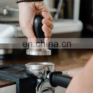 Round Handle Flat Base Krometamp Coffee Tamper - 50 mm to 58.50 mm in Best Price Direct From Manufacture thumbnail-4