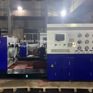 Highly Automated YFT-200 Claws Clamping Type Horizontal Ball Valve Test Equipment for Flange Valve Sealing and Shell Test thumbnail-2
