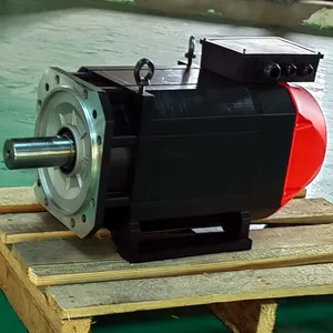 Fan Cooled 22kW Rated 105 Nm 2000 Rpm Max. 7000 Rpm CNC Spindle Motor thumbnail-1