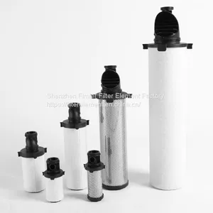 High Efficiency Coalescing, Dry Particulate and Oil Vapour Removal Filter Elements for Replacement Parker OIL-X Die Cast Aluminium Compressed Air Filters thumbnail-1