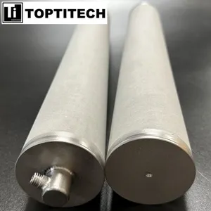 Customized 0.5um Titanium Rod Filter Cartridge Special Interface thumbnail-1