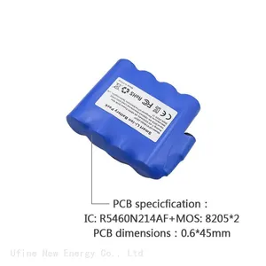 2S2P 7.4V UFX 18650 Rechargeable Battery Pack Real Capacity 5200mAh for Robot And Sweeper thumbnail-4