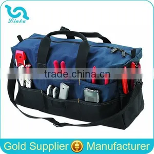 Custom Extra Large Electrician Tool Bag Heavy Duty Tool Duffel Bag With Shoulder Strap thumbnail-1