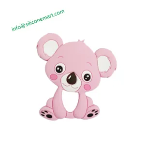 Koala Shape Animal Food Grade Silicone Baby Teethers Silicon Teething Toys From Shenzhen Siliconemart Tech Co.,Ltd. thumbnail-2