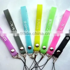 Promotion Band PVC Key Fobs, Cheap Silicone Key Hanger, Silicone Remote Key Fob thumbnail-1