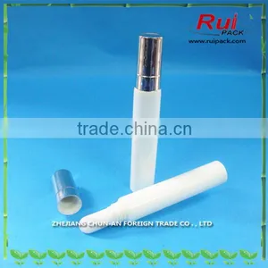 10g Plastic Tube With UV Silver Screw Cap, PE Soft Tube for Lip Gloss thumbnail-2