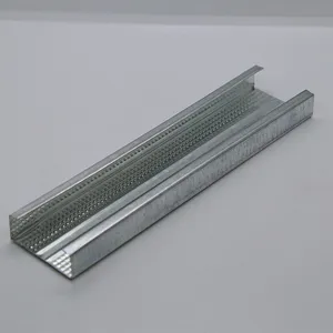 Galvanized Steel Sheet C Stud Wall Channel for Dry Construction thumbnail-2