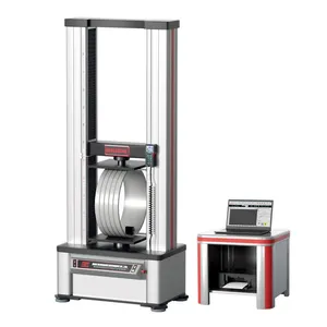 20KN Plastic Pipe PVC PP PE Tube Ring Stiffness Pressure Strength Testing Machine thumbnail-2