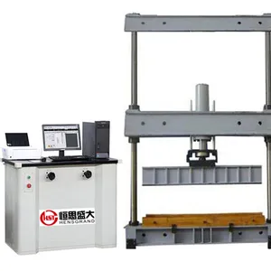 1000kn Standard ASTM C497 Concrete Pipe Computerized Servo Hydraulic Compression Testing Machine thumbnail-1