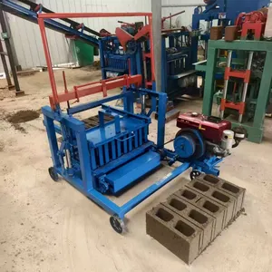 Mobile Brick Making Machine Cement Hollow Brick Machine Concrete Block Machine thumbnail-4