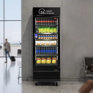 Haha Vending Smart Open-Front Design Contactless Payment Visual Recognition AI Vending Machine 542 Pro thumbnail-1