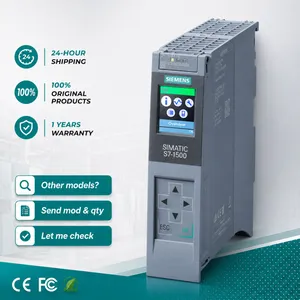 Brand New, Genuine Siemens 6ES7513-1AL02-0AB0 SIMATIC S7-1500 CPU 1513-1 PN CPU PLC Module, Equipped With a 2-port PROFINET IRT Switch thumbnail-2