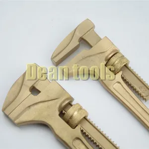 Aluminum Bronze Non-Sparking Monkey Adjustable Wrench, 58 mm Jaw Capacity, 1 Year Warranty thumbnail-2
