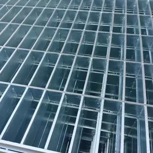304 Stainless Steel Steel Grating 25x3mm Bar 50x50mm Mesh Heavy Load Capacity thumbnail-1