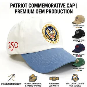 5 Panel Hat High Density Crest Stitching Gorras Custom Adjustable Contrast Visor Sun Cap thumbnail-1
