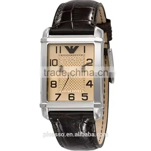 Genuine Leather Strap Watches AR0491 thumbnail-1