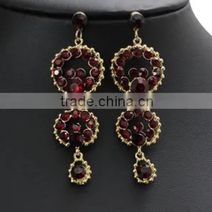 Fashion Long Tassels Earring Wedding Bridal Fashion Earrings thumbnail-2