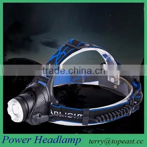Hot Outdoor Waterproof 1600lm Xm-l T6 LED Headlamp + 2 X 18650 Rechargeable Batteries + Charger thumbnail-1