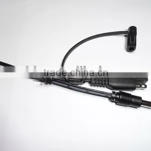 UL 2468 22AWG Wire With SAE and DC Jack 5.5x2.1 Extension Cable thumbnail-1