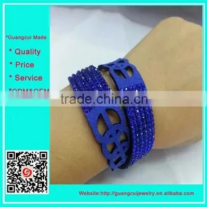 Hotsale Multi Color Rhinestone Acrylic Fashion Charm Bracelet thumbnail-1