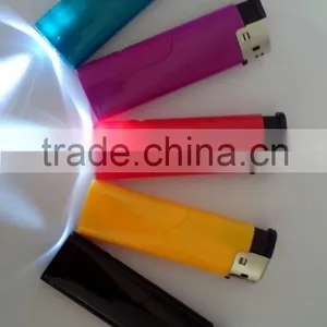 Good Quality Disposable Electronic Cigarette Lighter With Flashlight/LED thumbnail-4