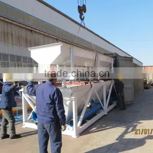 Concrete Machinery Yhzs50 Mobile Concrete Batching Plant Belt Conveyor Concrete Batching Plant thumbnail-4