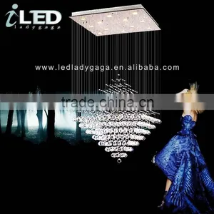 2014 Newest Large Crystal Chandeliers for Hotels thumbnail-1