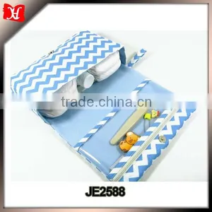 Custom Large Baby Care Chevron Fashion Diaper Bag Baby Nappy Bag Quality Choice thumbnail-1