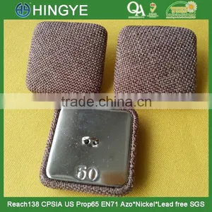 2015 New Arrival Square Shape Fabric Cover Button for Garments thumbnail-3