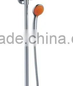 Single Handle Straight Pole Rain Shower Set thumbnail-1