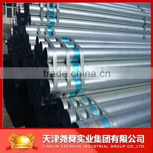 Hot Dip Galvanized Round Steel Pipes/tubes/hollow Sections thumbnail-1