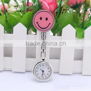 Smile Nurse Watch Nurse Brooch Quartz Watch Strainless Steel Pocket Watches thumbnail-5
