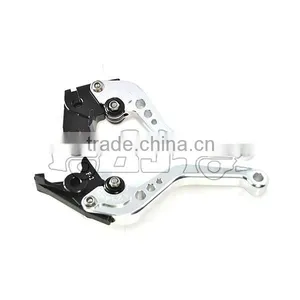 BJ-LS-002 Custom Silver Cnc Clutch Brake Lever for Z750R ZX12R thumbnail-2