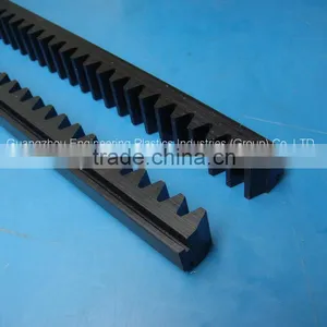 OEM&ODM Nylon6 Gear Rack and Pinion MC Nylon Gear Rack for Sliding Gate Sets thumbnail-3