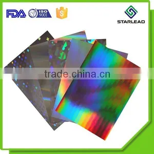Golden, Silver, Holographic Metallized Paper for Beer Label thumbnail-1