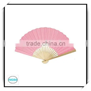 23CM Hot Pink Wedding Paper Fan!!! thumbnail-1